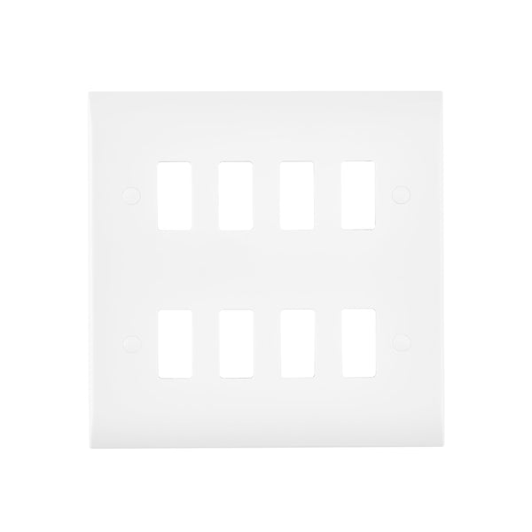 Saxby CEGFP8 8G Grid Front Plate