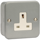 Click Scolmore CL030 1 Gang 13A Unswitched Socket Outlet