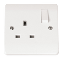 Click Scolmore CMA035 13A 1 Gang DP Switched Socket Outlet