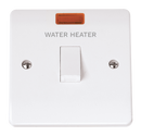 Click Scolmore CMA042 20A DP Switch With Neon 'Water Heater'