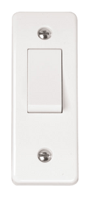 Click Scolmore CMA171 10AX 1 Gang 2 Way Architrave Switch