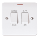 Click Scolmore CMA2024 20A DP SINK / BATH SWITCH WITH LED