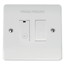 Click Scolmore CMA2651-FF 13A DP SWITCHED FCU - FRIDGE FREEZER ETCH