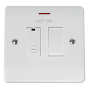 Click Scolmore CMA2652-HT 13A DP SWITCHED FCU WITH LED - HOT TAP ETCHING