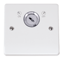 Click Scolmore CMA660 20A Double Pole Key Lockable Switch