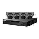 Eagle CV - 8IP - 4DOME - 2TB - G 4MP IP Full - Colour CCTV Kit w/ NVR & 4 Cameras - QVIS Security - Falcon Electrical