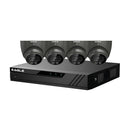 Eagle CVPLUS - 8 - 4DOME - 1TB - G 5MP HDCVI Full - Colour CCTV Kit w/ DVR & 4 Cameras - Grey - QVIS Security - Falcon Electrical