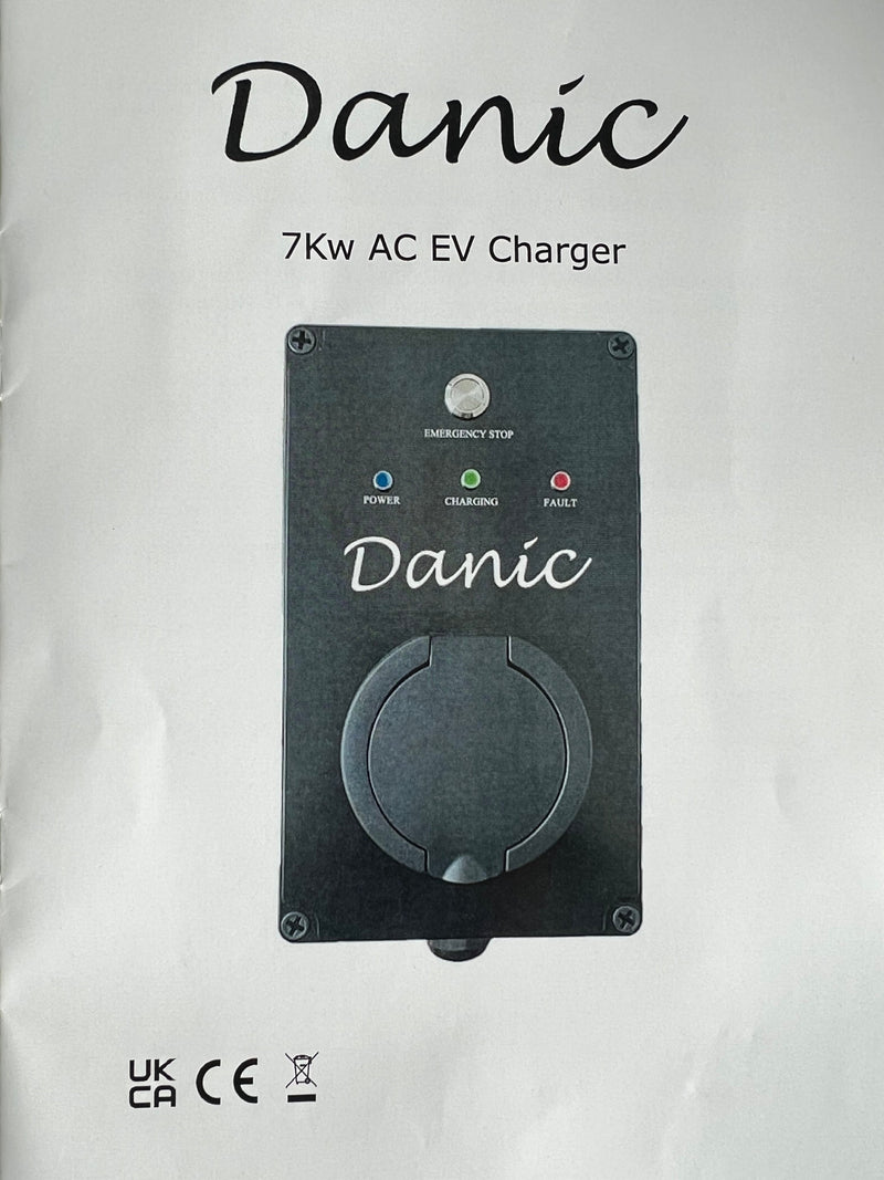 Danic 7Kw Smart AC EV Charger DEVC-1-7