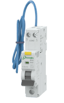 Danson E - DLYC2132 32A, Compact Single Pole 6kA RCBO, B Curve 30mA A Type - Danson - Falcon Electrical