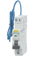 Danson E - DLYC2140 40A, Compact Single Pole 6kA RCBO, B Curve 30mA A Type - Danson - Falcon Electrical