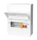 Danson E - MM084 - SPD1 8 Module (5 Usable Ways) Consumer Unit 100A Switch Disconnector & SPD - Danson - Falcon Electrical
