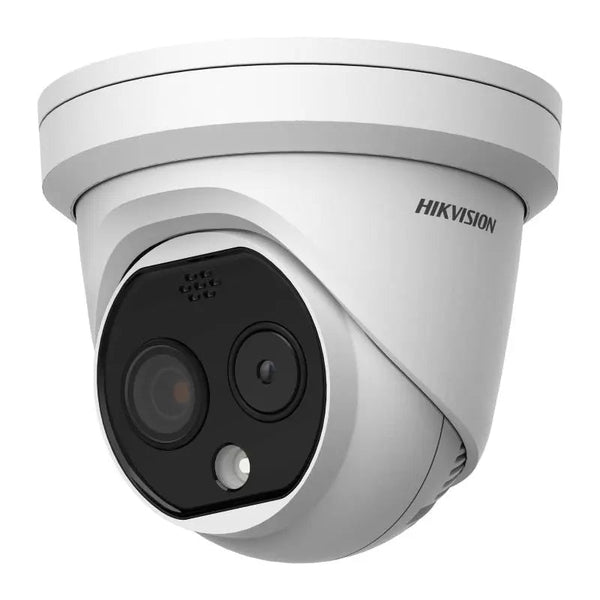 Hikvision DS-2TD1228-3/QA 3.6mm lens, Bi-spectrum, IP66, 12VDC & PoE+, Strobe light and audio alarm