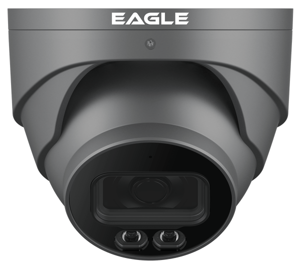 Eagle EAGLE4C - IP - TUR - FG 4MP Full - Colour Fixed Network Turret Camera - QVIS Security - Falcon Electrical