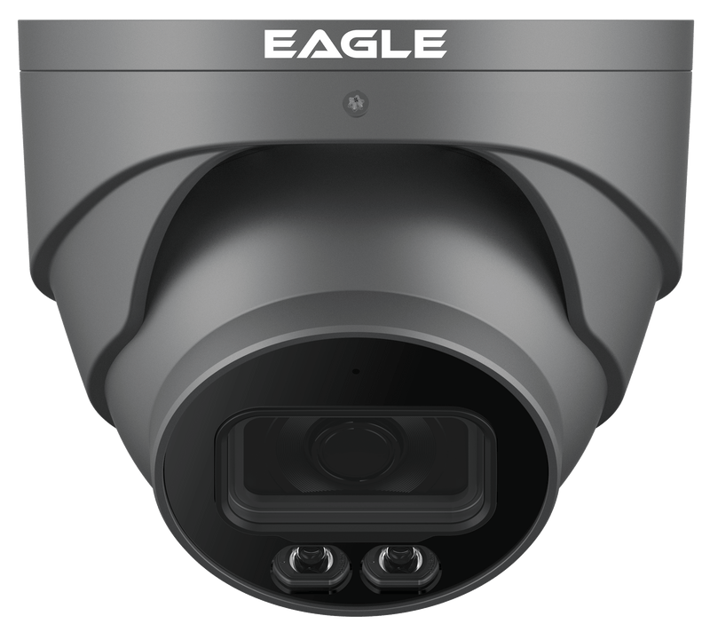 Eagle EAGLE4C - IP - TUR - FG 4MP Full - Colour Fixed Network Turret Camera - QVIS Security - Falcon Electrical