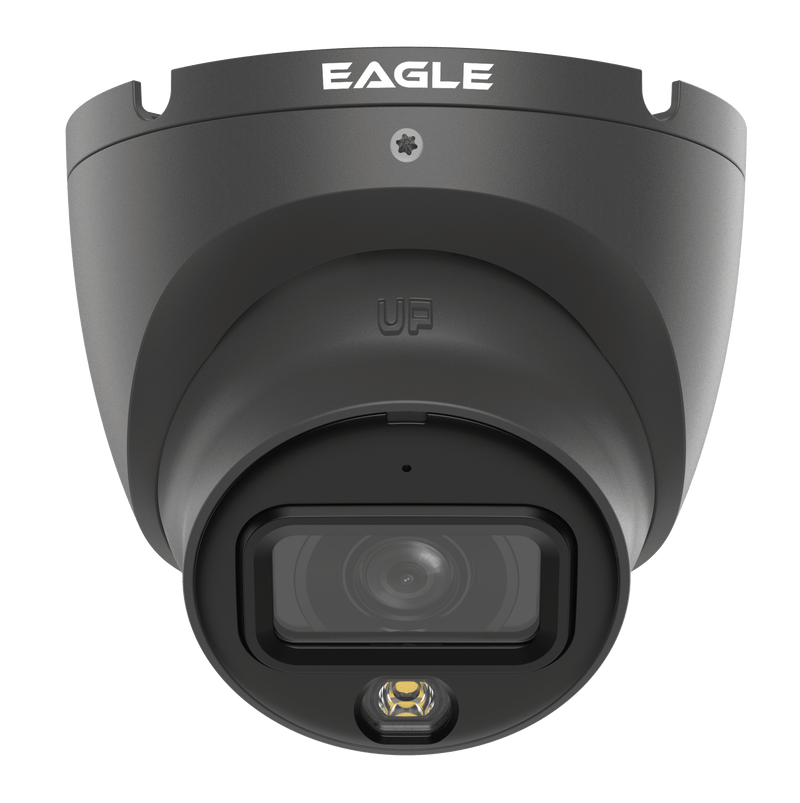 Eagle EAGLE8C - IPC - IL - 8 - TUR1 - FG 4K/8MP Dual - Light Fixed Turret Camera - QVIS Security - Falcon Electrical