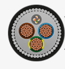 ConnectEV3X6SWA SWA 3 Core + Cat 5 Electrical Vehicle Charging Cable - 1 Metre - Falcon Electrical - Falcon Electrical