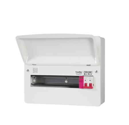 Fusebox F3011MZ 11 - way Consumer Unit with 100A Isolator + T2 SPD - Fusebox - Falcon Electrical