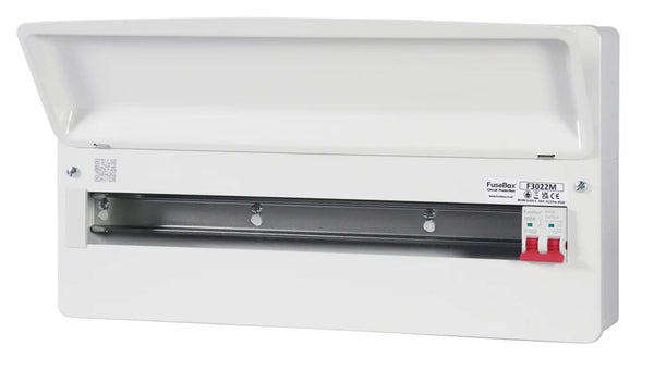 Fusebox F3022M 22 - way (100A Main Switch) - Fusebox - Falcon Electrical