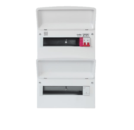 Fusebox F3023MZ 23 - way (11/12) Consumer Unit with 100A Isolator + T2 SPD Double Bank - Fusebox - Falcon Electrical