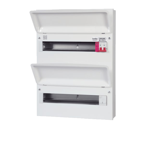 Fusebox F3031MZ 31 Way (15/16) Consumer Unit with 100A Isolator + T2 SPD Double Bank - Fusebox - Falcon Electrical