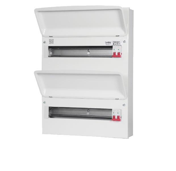 Fusebox F3032MDT 32 Way Consumer Unit (16/16) 2 - 100A Main Switch - Fusebox - Falcon Electrical