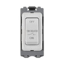 Saxby GD10FIWH 10A Fan Isolator Grid Module