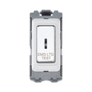 Saxby GD20ELTPC 20A DP 2-Way Key Module (EMG LTG TEST)