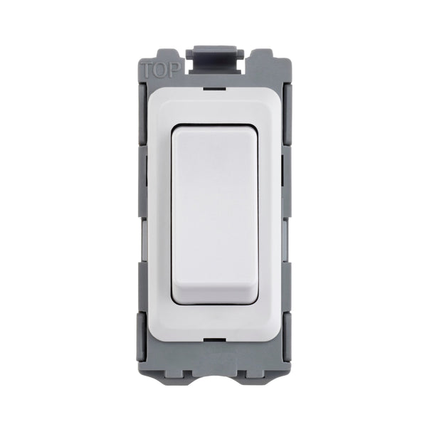 Saxby GD20IMWH 20A Intermediate Grid Switch Module