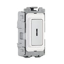 Saxby GD20KPC 20A DP 2 - Way Grid Key Switch Module - Saxby - Falcon Electrical