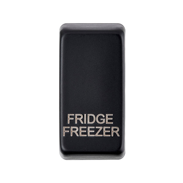 Saxby GDRFFBL Grid Rocker Cover Marked "FRIDGE FREEZER"