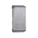 Saxby GDRFFBS Grid Rocker Cover Marked "FRIDGE FREEZER" - Saxby - Falcon Electrical