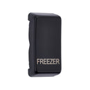 Saxby GDRFREBL Grid Rocker Cover Marked "FREEZER" - Saxby - Falcon Electrical