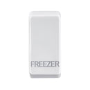 Saxby GDRFREWH Grid Rocker Cover Marked "FREEZER"