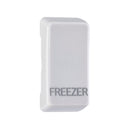 Saxby GDRFREWH Grid Rocker Cover Marked "FREEZER" - Saxby - Falcon Electrical