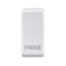 Saxby GDRFRIWH Grid Rocker Cover Marked "FRIDGE"