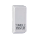 Saxby GDRTDWH Grid Rocker Cover Marked "TUMBLE DRYER" - Saxby - Falcon Electrical