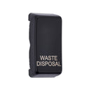 Saxby GDRWDBL Grid Rocker Cover Marked "WASTE DISPOSAL" - Saxby - Falcon Electrical