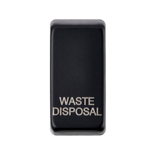 Saxby GDRWDBL Grid Rocker Cover Marked "WASTE DISPOSAL"