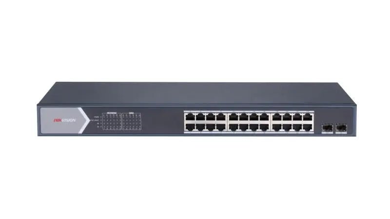 Hikvision DS-3E1526P-SI 24 Port Gigabit Smart POE Switch - Hikvision - Falcon Electrical UK