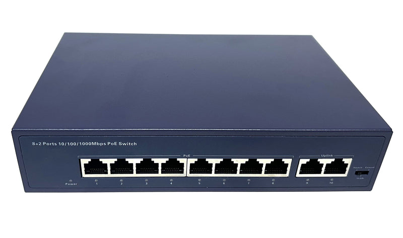 Acorid CGS1110P 10-Port Gigabit PoE Switch with 8-Port PoE