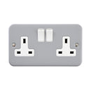 Saxby MC422 13A 2G DP Switched Socket - Saxby - Falcon Electrical