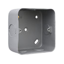 Saxby MC901 1G Surface Metal Box with KO'S - Saxby - Falcon Electrical