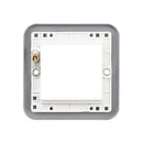 Saxby MCMFP2 2G Modular Faceplate (2 Modules) - Saxby - Falcon Electrical