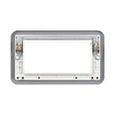 Saxby MCMFP4 4G Modular Faceplate (4 Modules) - Saxby - Falcon Electrical
