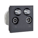 Saxby MOQUADBL Quadplex TV/SAT1/SAT2/DAB Module - Saxby - Falcon Electrical