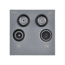 Saxby MOQUADGR Quadplex TV/SAT1/SAT2/DAB Module