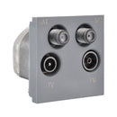 Saxby MOQUADGR Quadplex TV/SAT1/SAT2/DAB Module - Saxby - Falcon Electrical