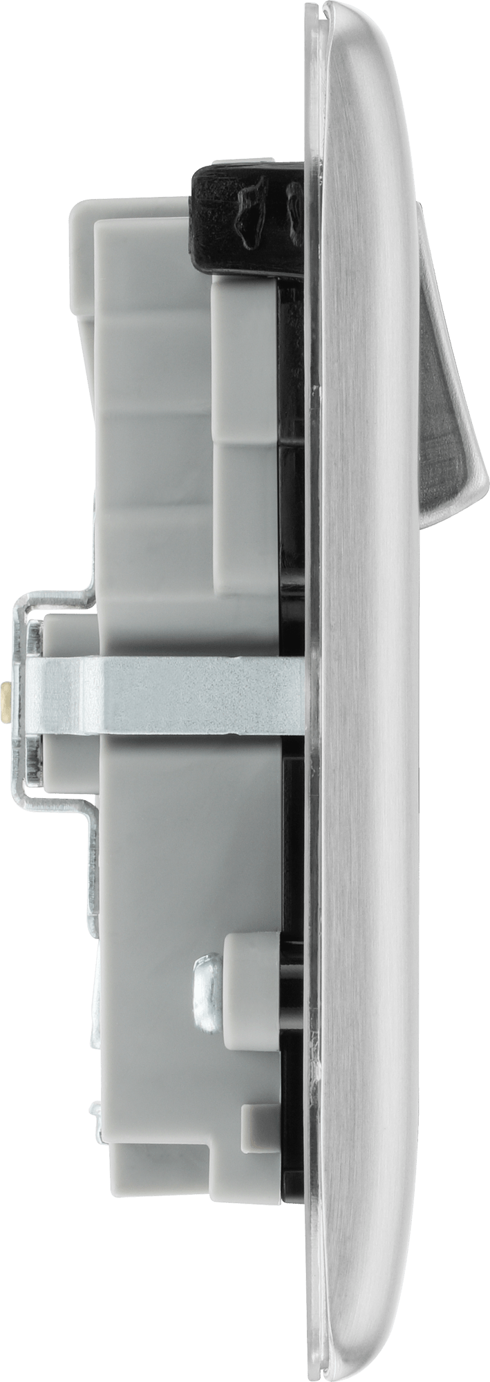 BG NBS22UAC22B Double switched single pole, with USB A + C (22W) - BG - Falcon Electrical