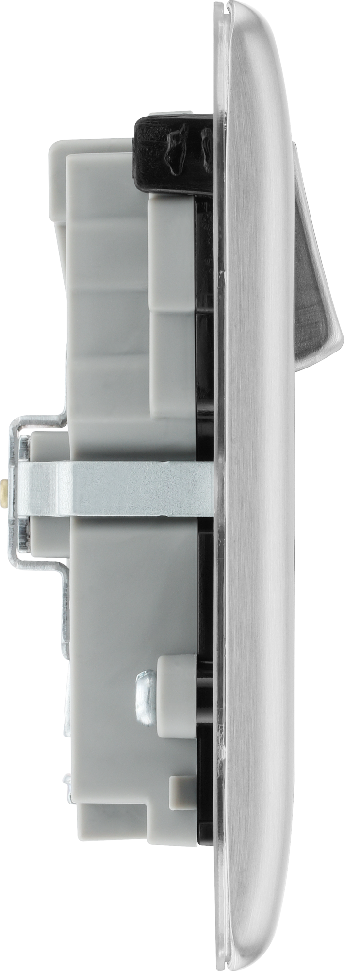 BG NBS22UAC22B Double switched single pole, with USB A + C (22W) BG