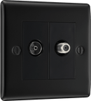 BG NFB65 Double Satellite and Co-axial Socket